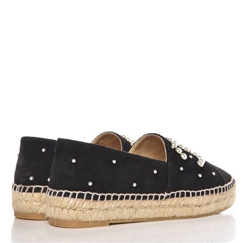 buy chanel suede espadrilles